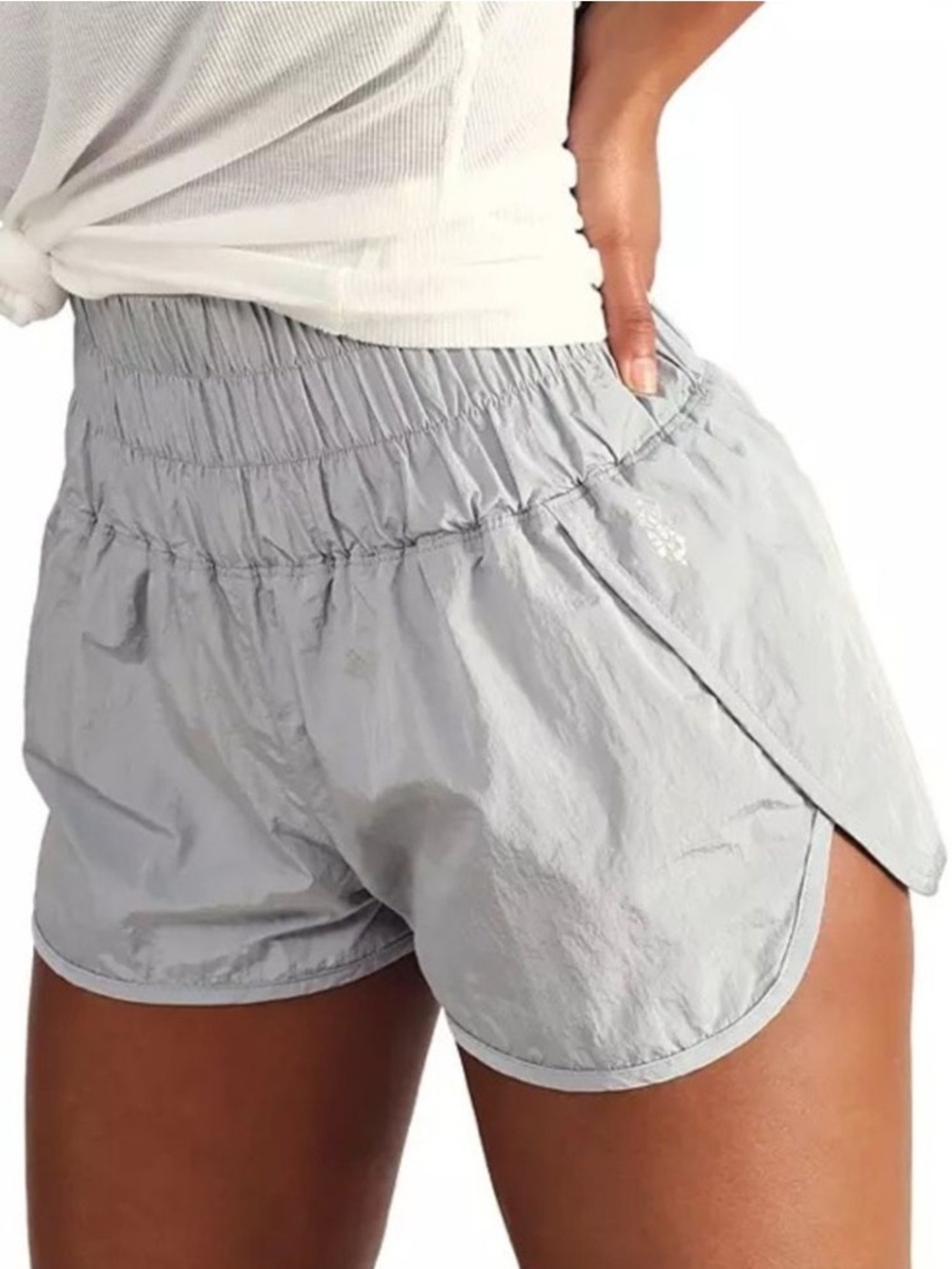 Free People Movement Way Home Arcric Mist Athletic Shorts Size: M